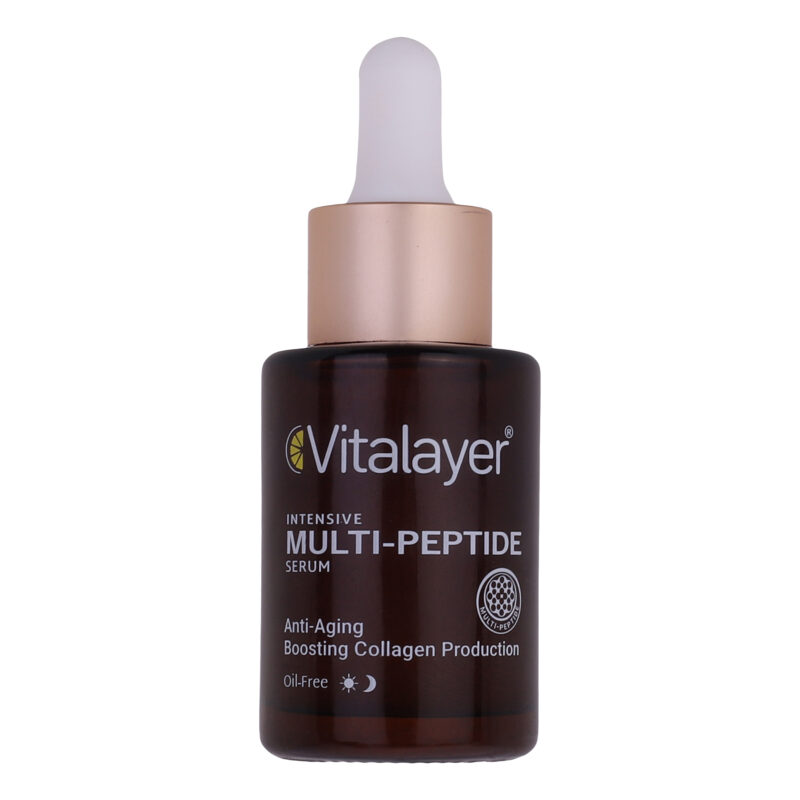 سرم ضد چروک ویتالیر مدل Multi Peptide حجم 30 میلی‌لیتر