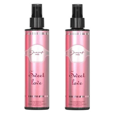 بادی اسپلش زنانه ژک ساف مدل Sweet Love حجم 200 میلی لیتر بسته 2 عددی